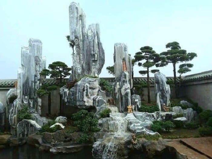 Công trình cảnh quan bằng đá luôn là tác phẩm nghệ thuật tuyệt vời