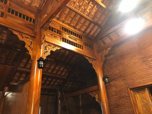 Nhà thủy tạ vừa mang tính dân tộc, vừa mang tính thẩm mỹ